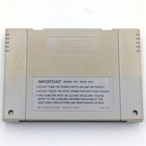 Striker - Cartridge - SNES Spil - (UKV) (B Grade) (Genbrug)